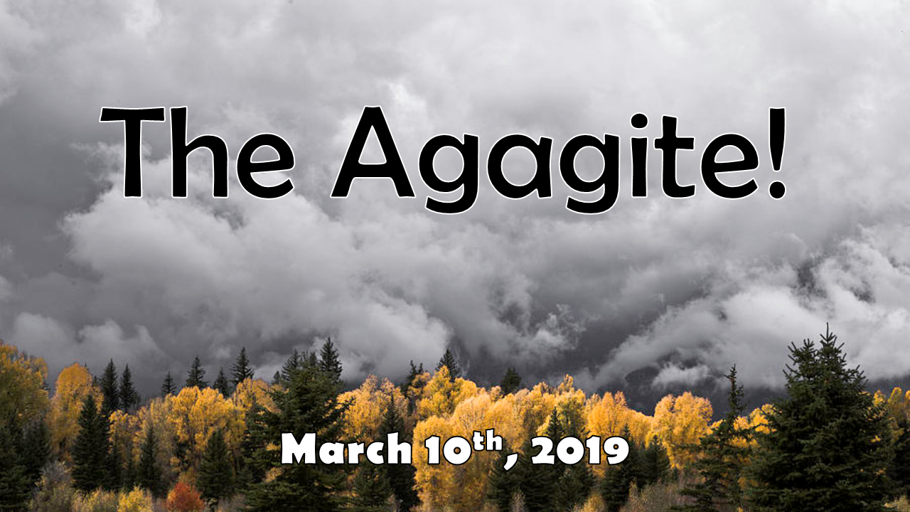 The Agagite! | March 10, 2019