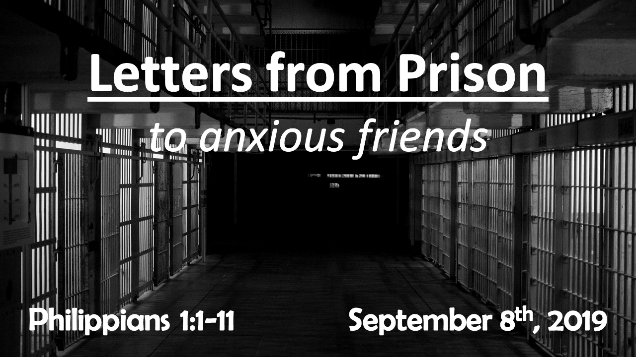 Letters From Prison – to anxious friends | September 8, 2019